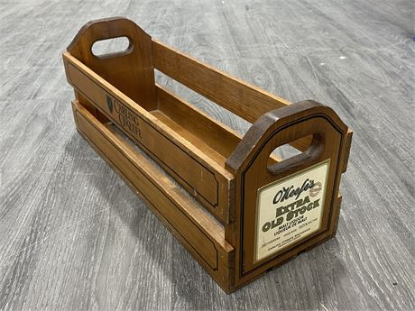 VINTAGE NORTH COLUMBIA TRADING CO. LTD. CARLING O’KEEFE CRATE (18”X6”)