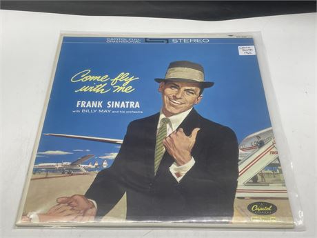 1962 CAPITOL RECORDS FRANK SINATRA - COME FLH WITH ME - EXCELLENT (E)