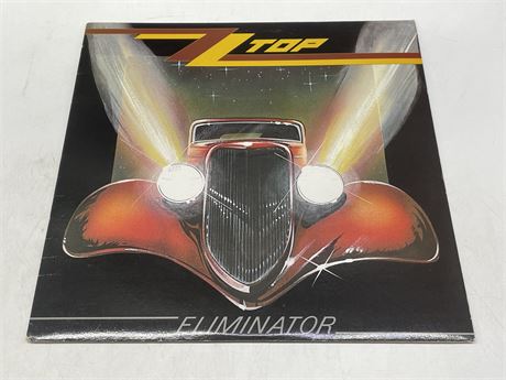 ZZ TOP OG CANADIAN 1983 PRESS - ELIMINATOR - EXCELLENT (E)