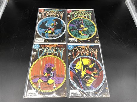 DC DEMON COMICS (#1-4)
