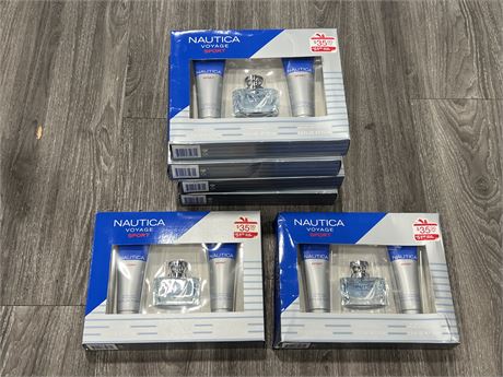 6 NEW NAUTICAL VOTAGE SPORT COLOGNE / PERSONAL HYGIENE KITS