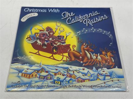 CHRISTMAS WITH THE CALIFORNIA RAISINS - EXCELLENT (E)