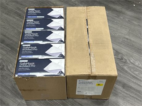 1000 NEW SAFEMASK ARCHITECT PROS - ALL SIZE S
