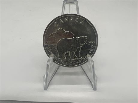 1 OZ 999 FINE SILVER CANADA COIN