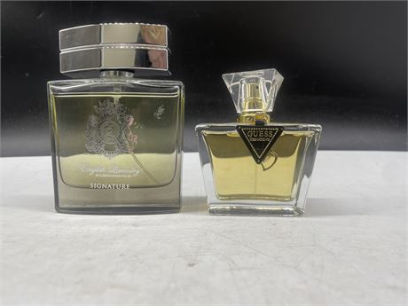 2 NEW MENS COLOGNE - GUESS + ENGLISH LAUNDRY SIGNATURE