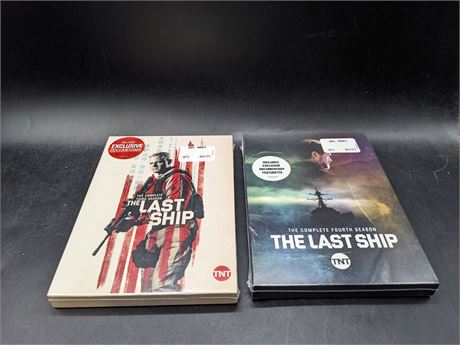 SEALED - THE LAST SHIP COMPLETE 3RD & 4TH SEASONS - DVD