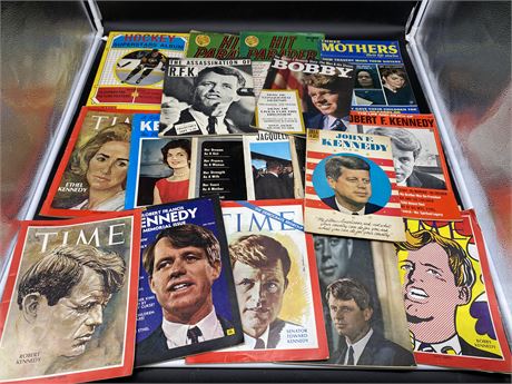 LOT OF JFK MAGS & OTHER MISC. MAGS