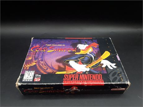 COLD SHADOW - VERY GOOD CONDITION - SNES