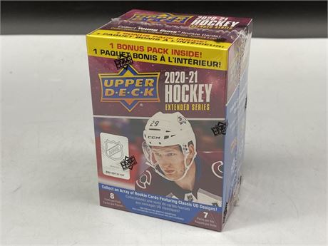 SEALED 2020/21 UPPDERDECK EXTENDED SERIES NHL CARD BOX