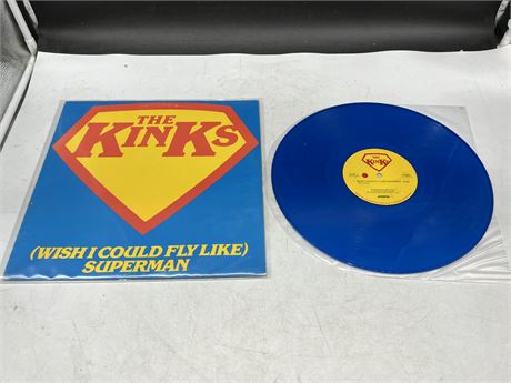 THE KINKS - WISH I COULD FLY LIKE SUPERMAN - EXCELLENT (E)