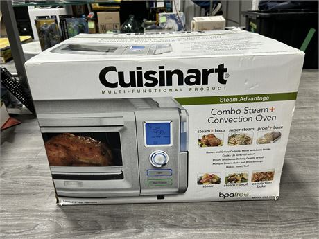 Urban Auctions - NEW OLD STOCK CUISINART MODEL CSO-300C COMBO STEAM ...