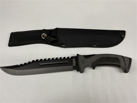 RTEK KNIFE W/SHEATH (7.5” BLADE, 12.5” OVERALL)