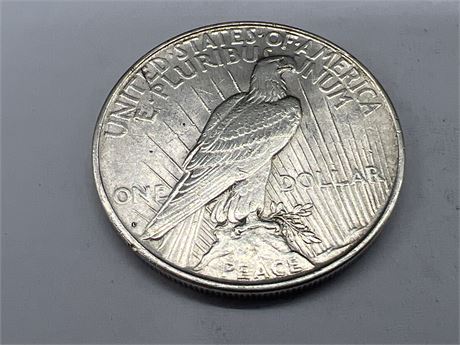 1922 SILVER USA LIBERTY DOLLAR COIN