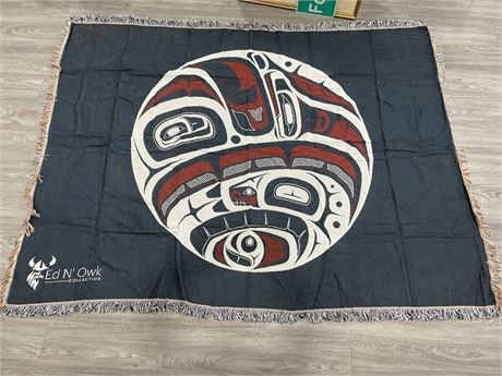 (NEW) ED N’OWK COLLECTION FIRST NATIONS BLANKET (61”x81”)