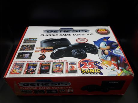 SEGA GENESIS CLASSIC CONSOLE (80 BUILT IN GAMES) - VERY GOOD CONDITION