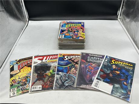 30+ MISC SUPERMAN COMICS