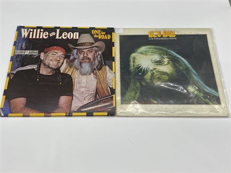 2 LEON RUSSELL RECORDS - VG+