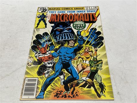 THE MICRONAUTS #1 - EXCELLENT CONDITION