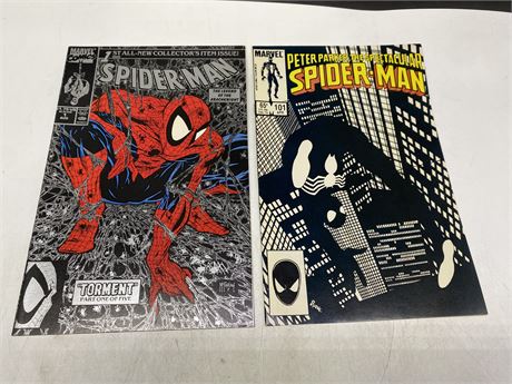 SPIDER-MAN TORMENT PART ONE COLLECTORS ISSUE & SPECTACULAR SPIDER-MAN #101
