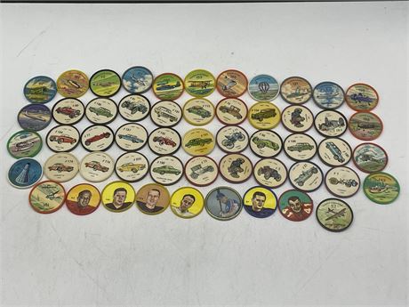 COLLECTION 1960’S COINS - CARS, PLANES, CFL