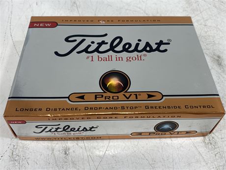 NEW IN BOX TITLEIST PRO V1’S