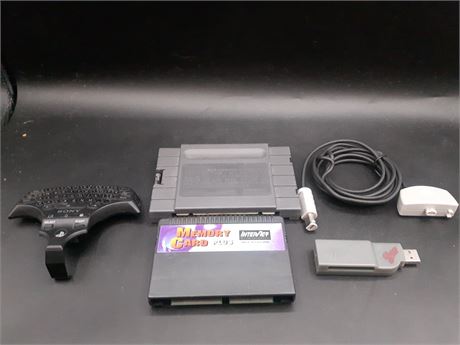 VIDEO GAME ACCESSORIES - VERY GOOD CONDITION