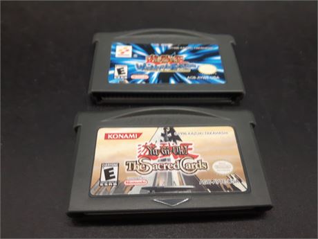 COLLECTION OF YU-GI-OH GAMEBOY ADVANCE GAMES - VERY GOOD CONDITION