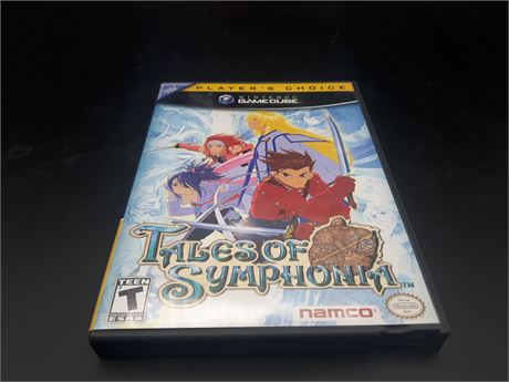 TALES OF SYMPHONIA - GAMECUBE - VERY GOOD CONDTION